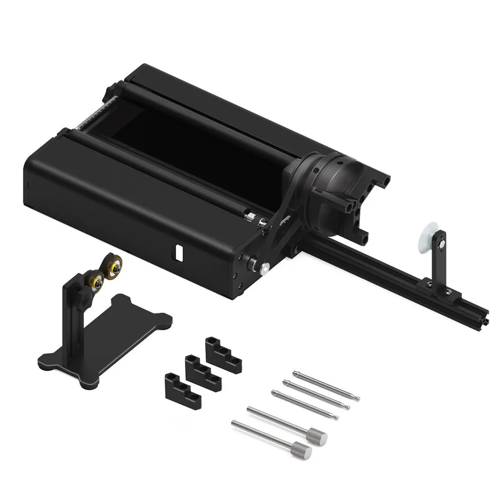 4-in-1 Rotary Roller Kit for Laser Engraving Cylinders & Cups