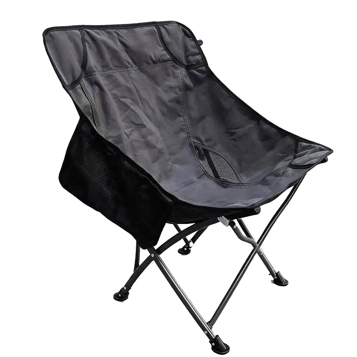 Tali-Lightweight Folding Outdoor & Camping Chair with Carrier Bag - Dark