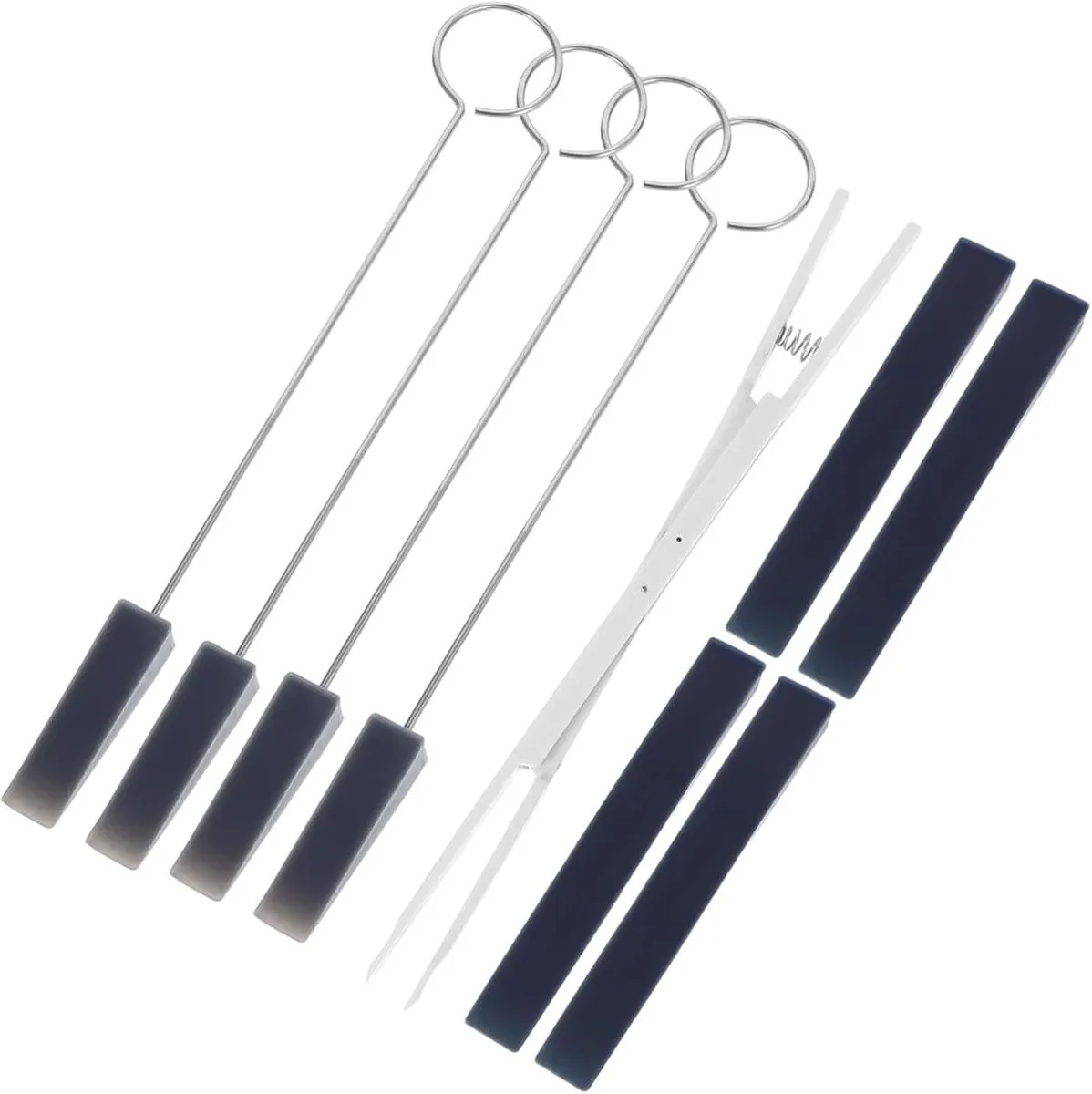 1set Piano Tuning Tools Professional Mute Clamp Piano Tuning Fork and Clip