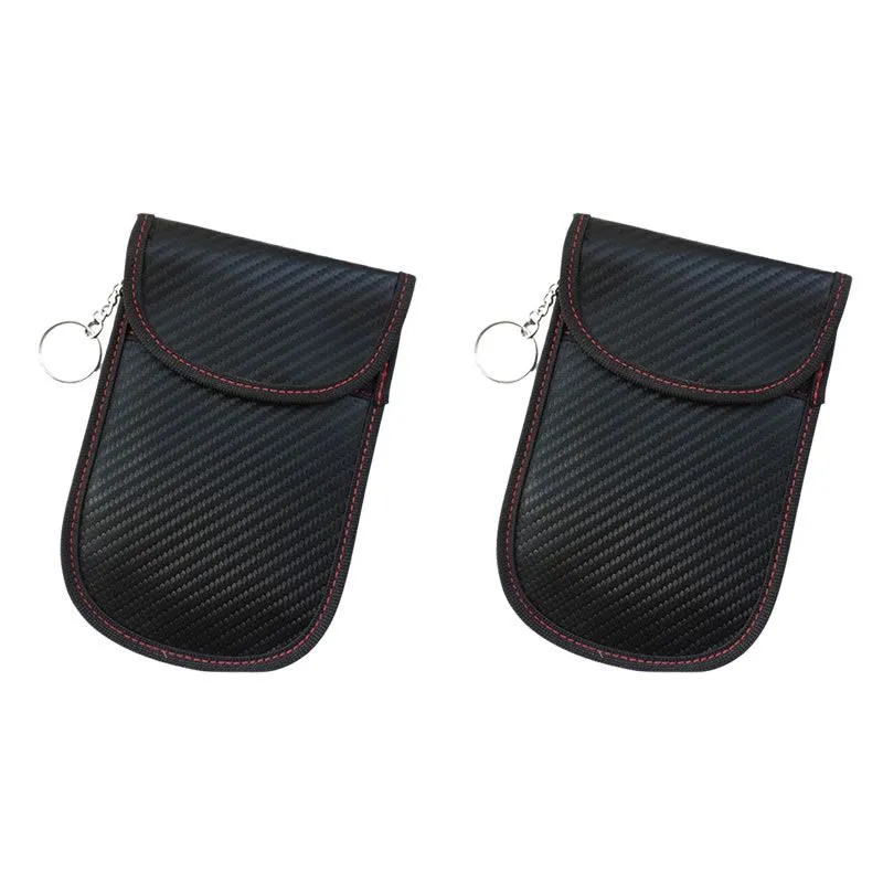 Set of 2 Car Key Signal Blocker Pouch
