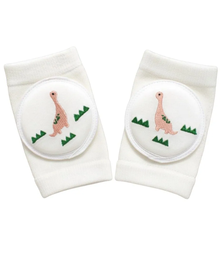 Protective Dinosaur Embroidered Crawling Knee Pad