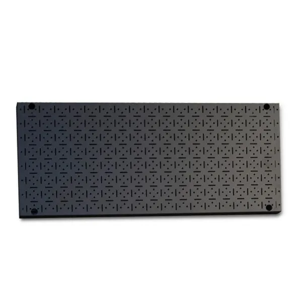 CLIP-FIT Powder Coated Steel Pegboard 900mm x 400mm - Black