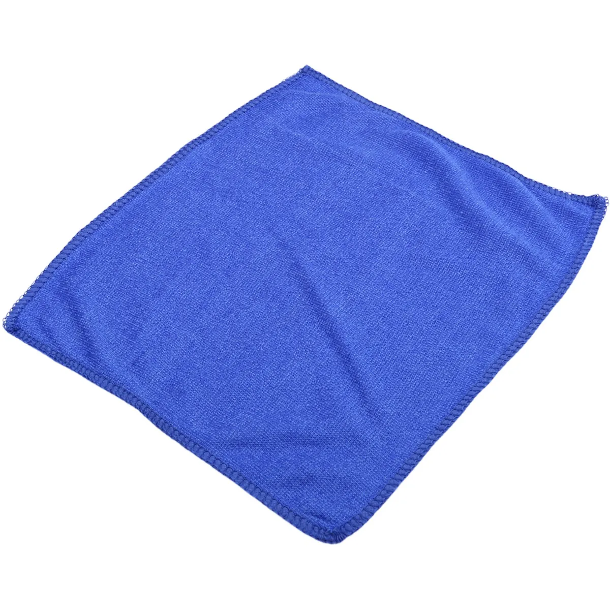 100Pieces Microfiber Towel Car Care Home Kitchen Wash Cloth Towel Blue