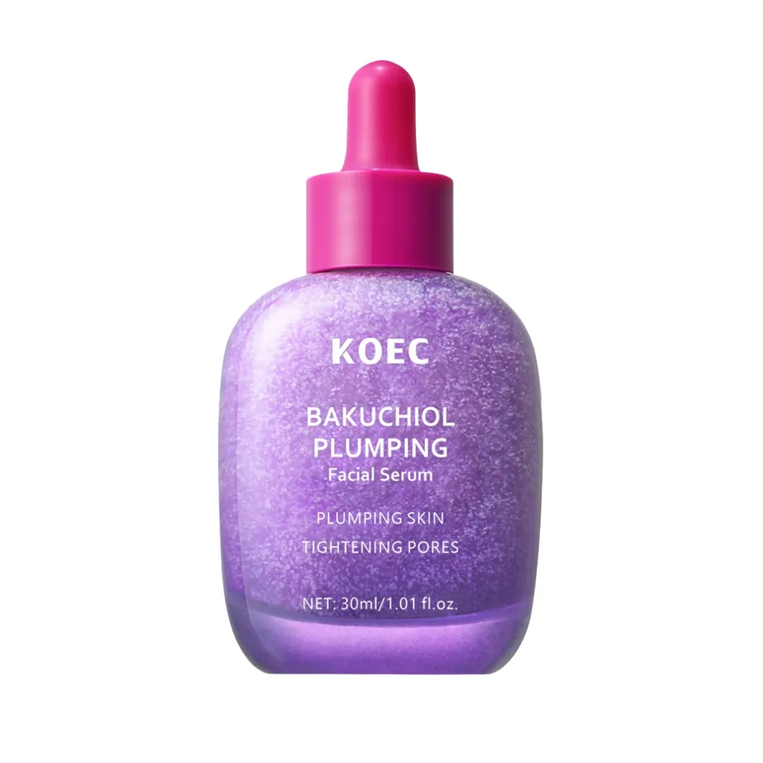 KOEC Bakuchiol Plumping Facial Serum with Niacinamide & Hyaluronic Acid