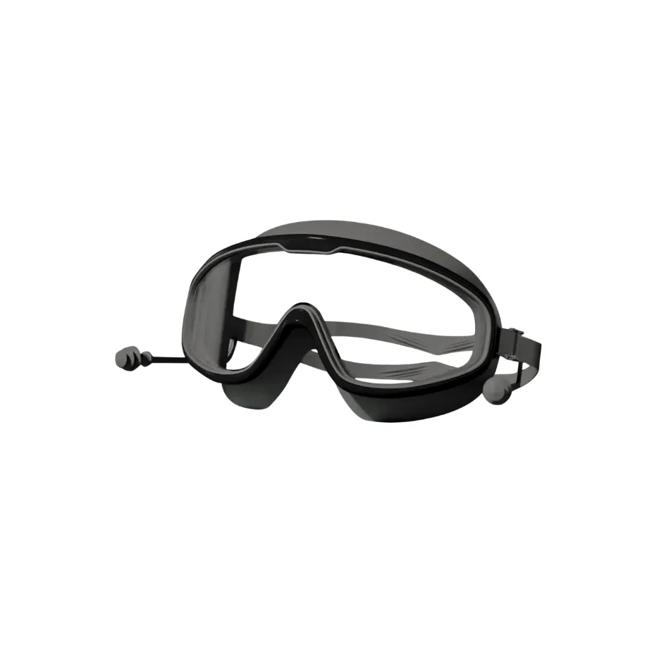 Arfast- Kids Anti-Fog & UV Protection Adjustable Swim Goggles for Children - Black