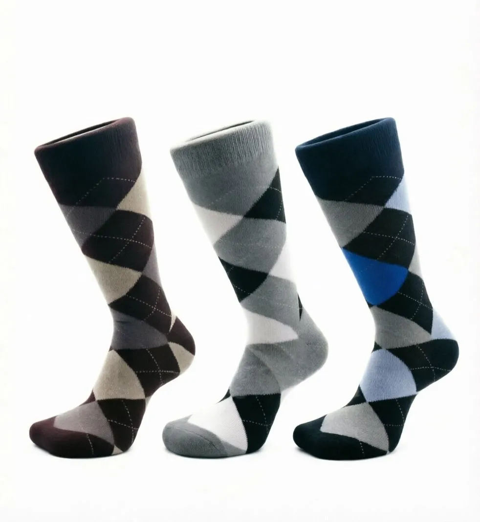 3 Pairs of Men's Business Socks