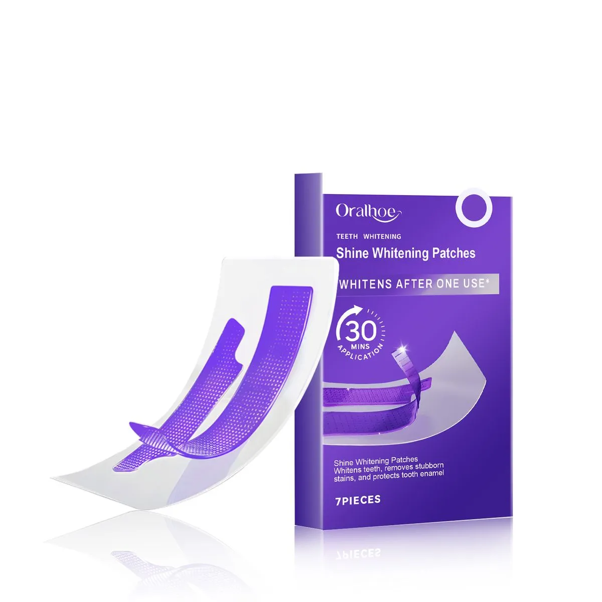 Dental cleaning stencils, gentle cleaning and daily care for teeth
