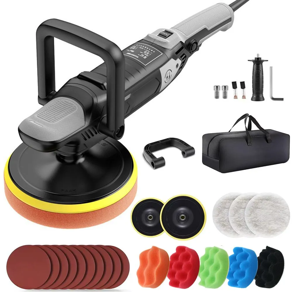 Car Polisher Machines 1500W Car Polishing Machine Variable Speed Polisher