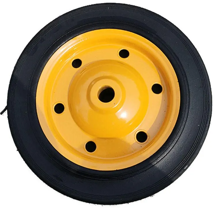 RUBBER WHEELBARROW WHEEL for trolley/castor