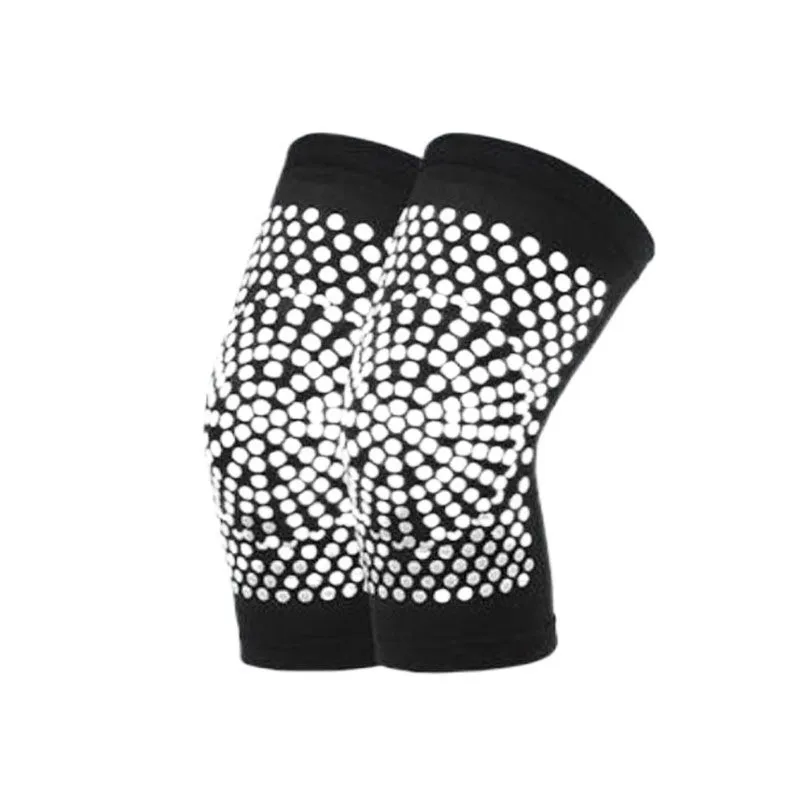 Self-heating knee joint support pad for relieving joint pain - Black