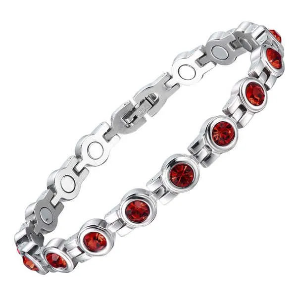 Health Stainless Steel Magnetic Bracelets for Women