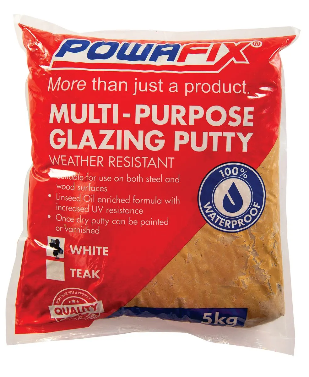 Powafix White Putty Packet 5KG