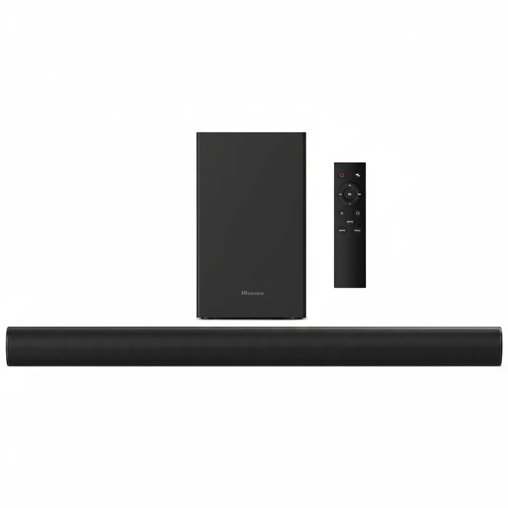 Hisense 140W 2.1 Channel Soundbar System with Wireless Subwoofer