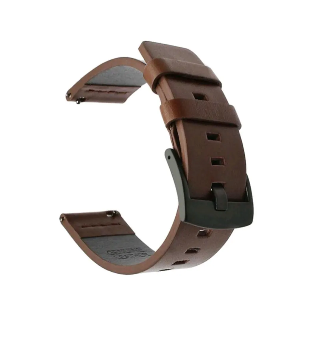 Genuine Leather Watch Band Compatible with Samsung Galaxy Watch 3 - 22mm