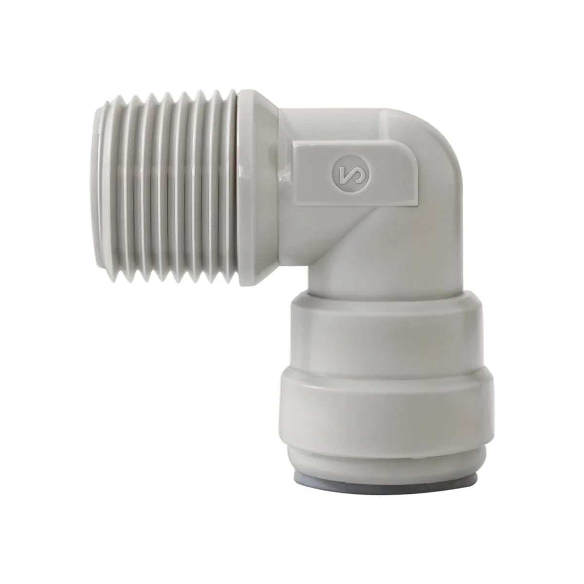 2/3 Inch L-Shaped Quick-Connect Elbow Connector for Water Purifiers