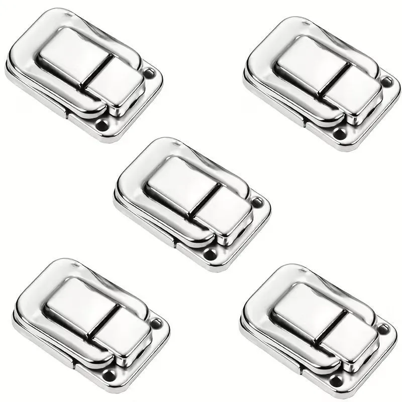 Tool DIY 5PCs Silver Toggle Locks for Jewelry Boxes & Containers (3.8cm)
