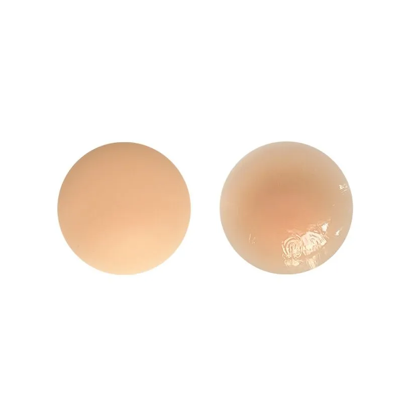 Nipple Cover Sticky Adhesive Silicone Pasties Reusable Pasty 7x7CM - Pink