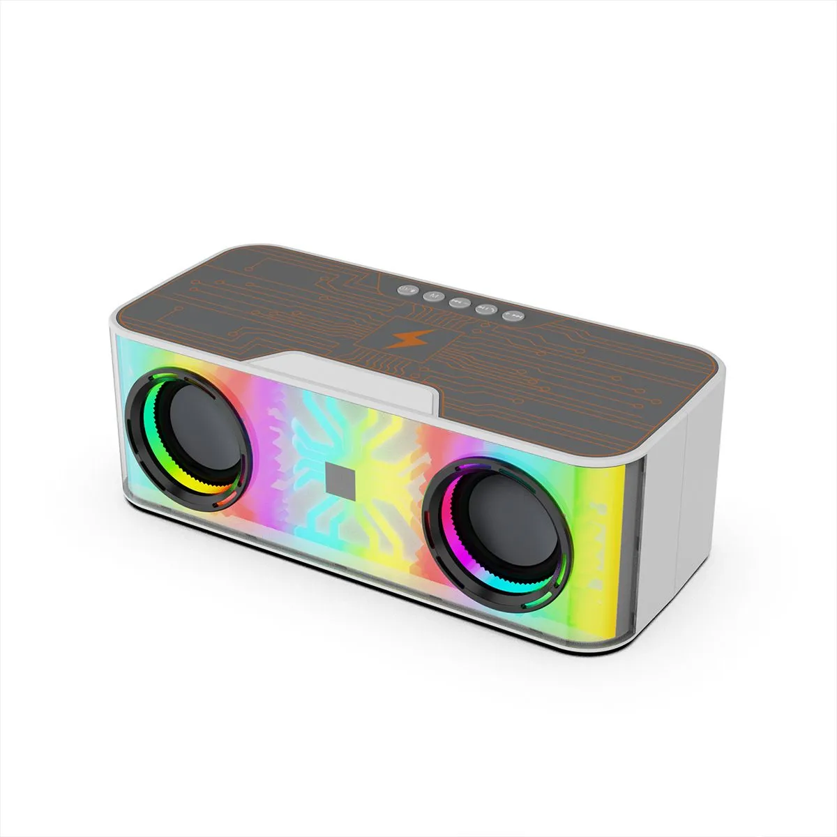 3D stereoscopic wireless Bluetooth speaker, suitable for outdoor sports use