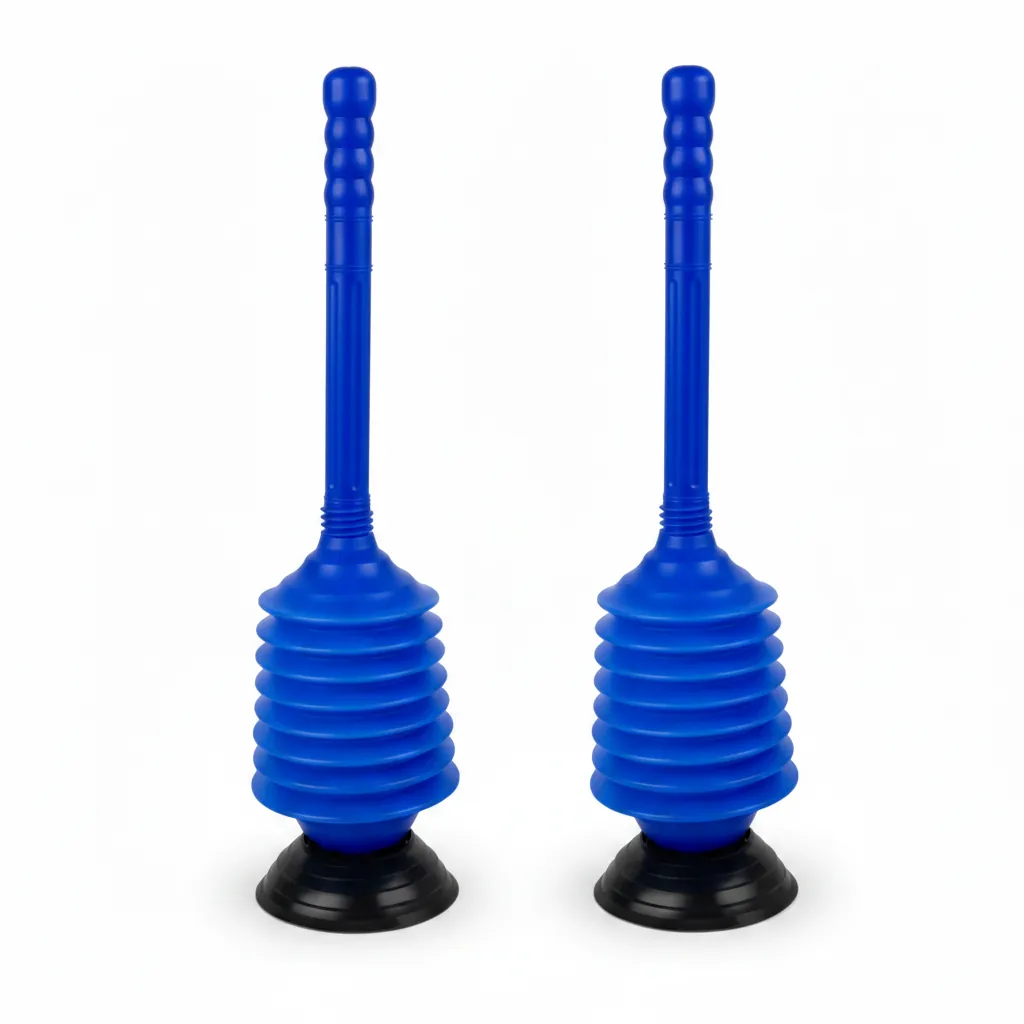 Durable 130 mm Force Cup Plunger for Heavy-Duty Plumbing Tasks - 2 Pack