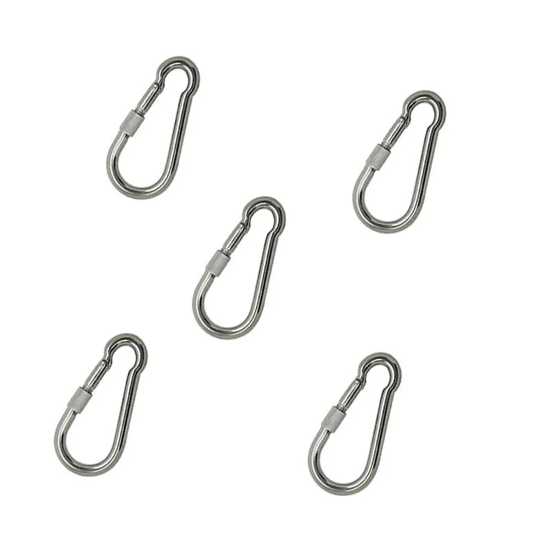 5 Piece Of 80mm Carabiner Spring Hook SDY-97216