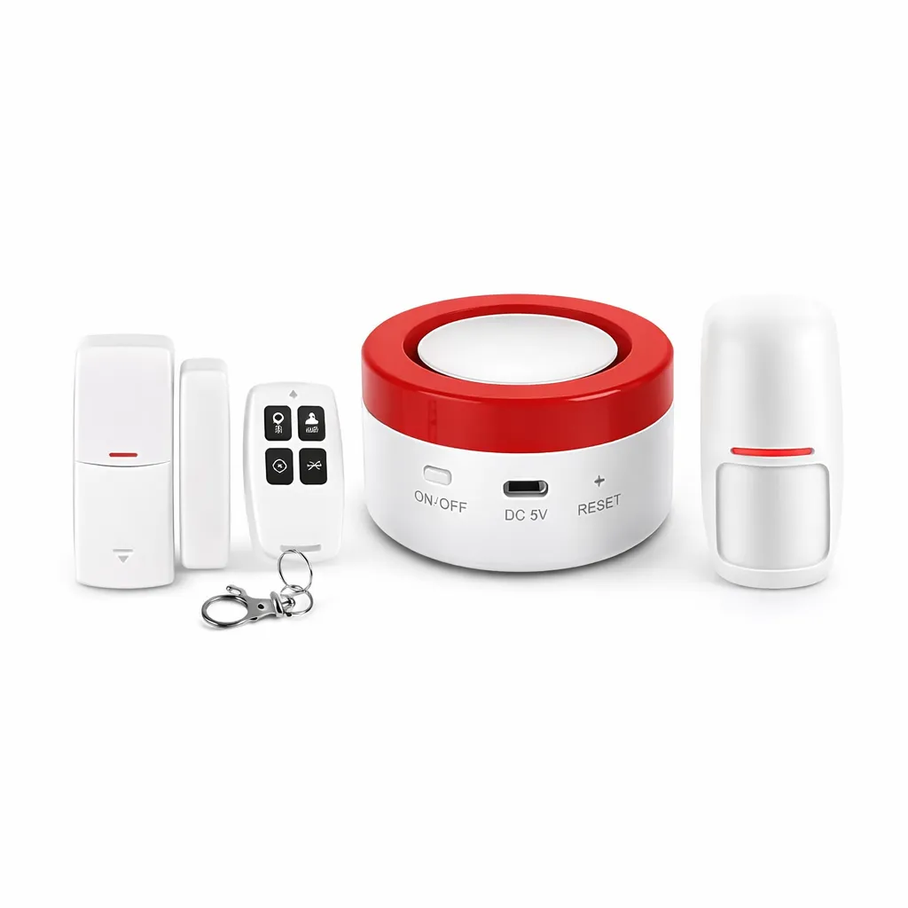 Smart Alarm System - Motion + Door Sensors