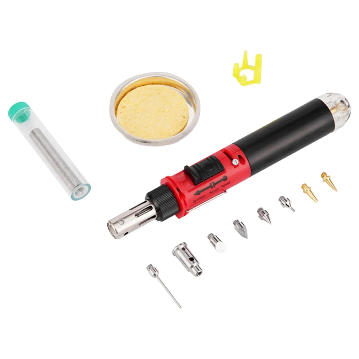 Cordless Gas Soldering Iron Heat Blower Torch Compatible with None