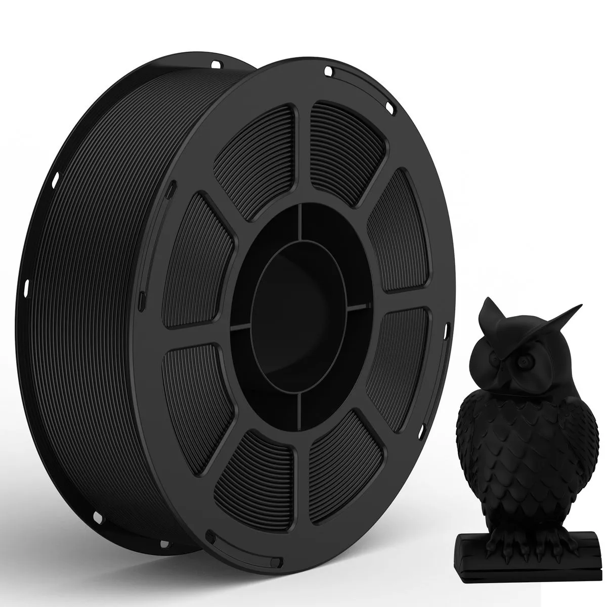 3D Printer PETG Filament 1.75mm 1KG - Black