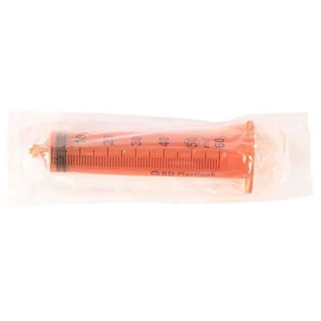 Syringe 50ml Luer Lock Amber x2