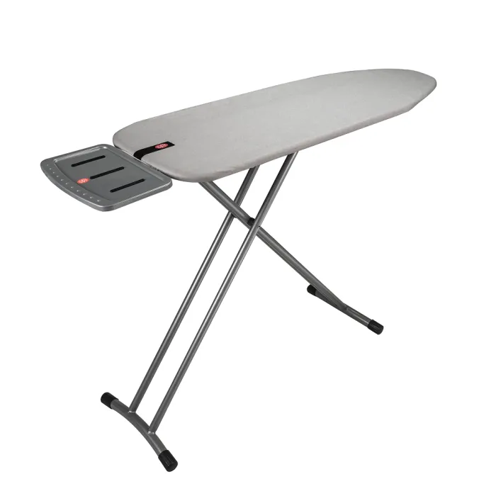 Adjustable Full-Size Ironing Board with Heat-Resistant Iron Rest
