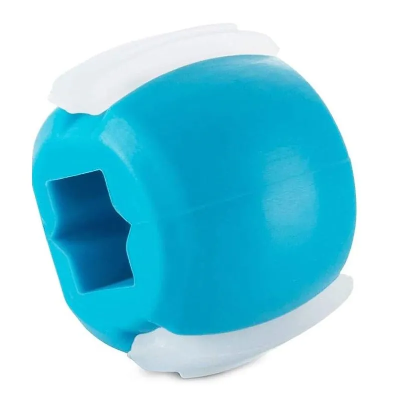Jawline Exerciser for Jaw, Face and Neck Exercise - Blue
