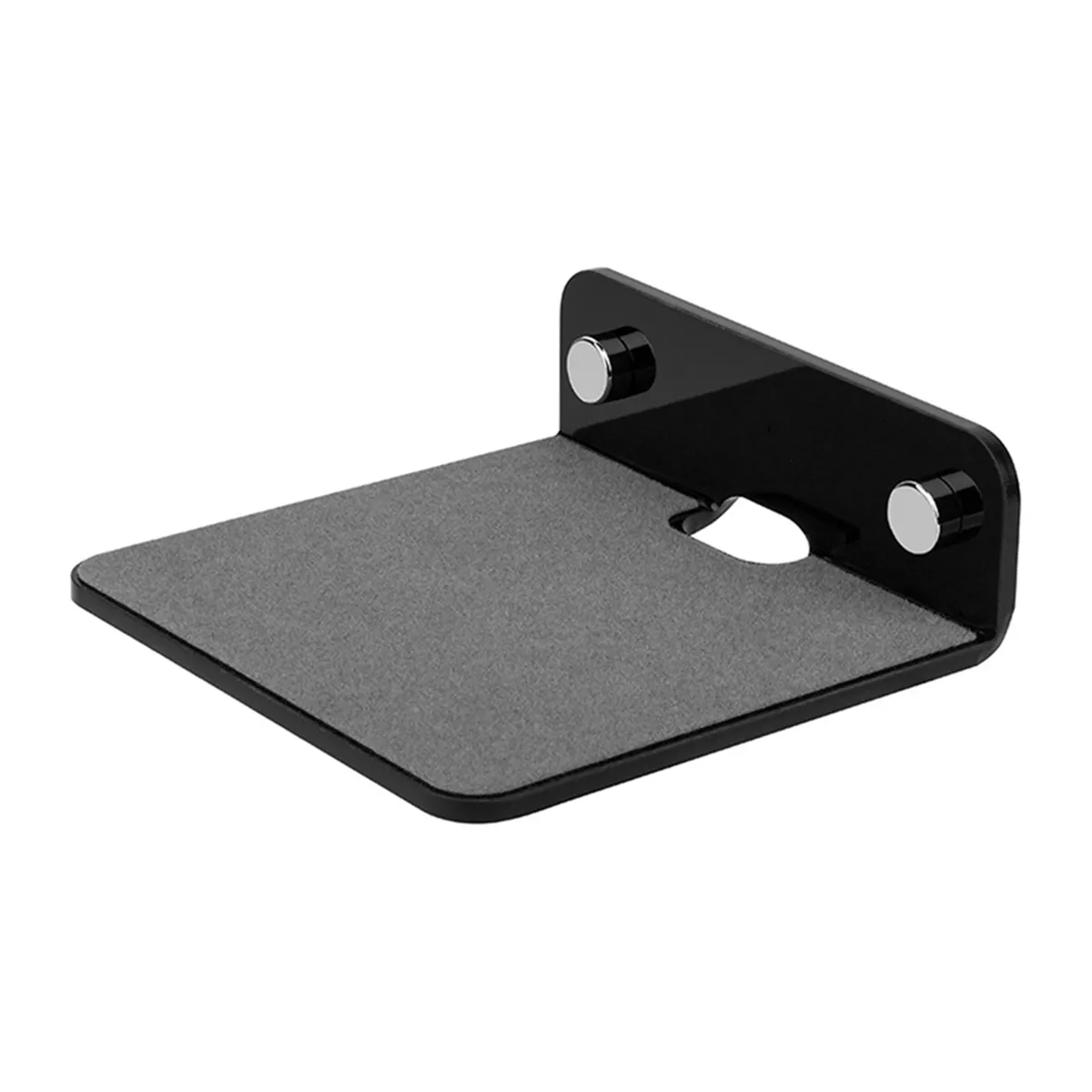 Wall Mounted Holder Multifunctional Portable Speaker Wall Shelf Black