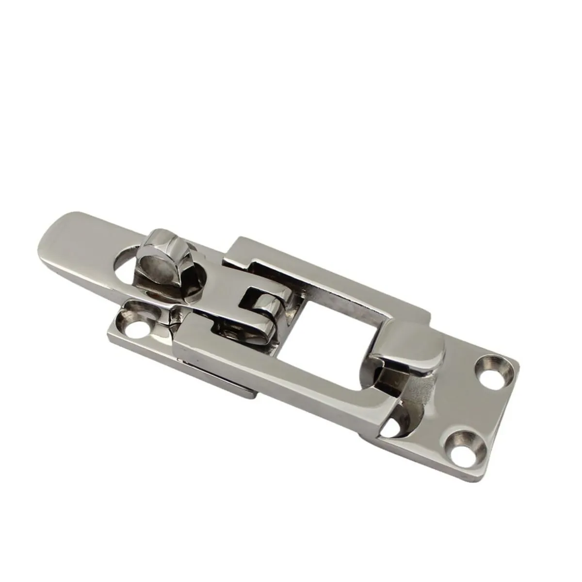 316 Stainless Steel Marine Hatch Door Buckle with Keyhole Latch