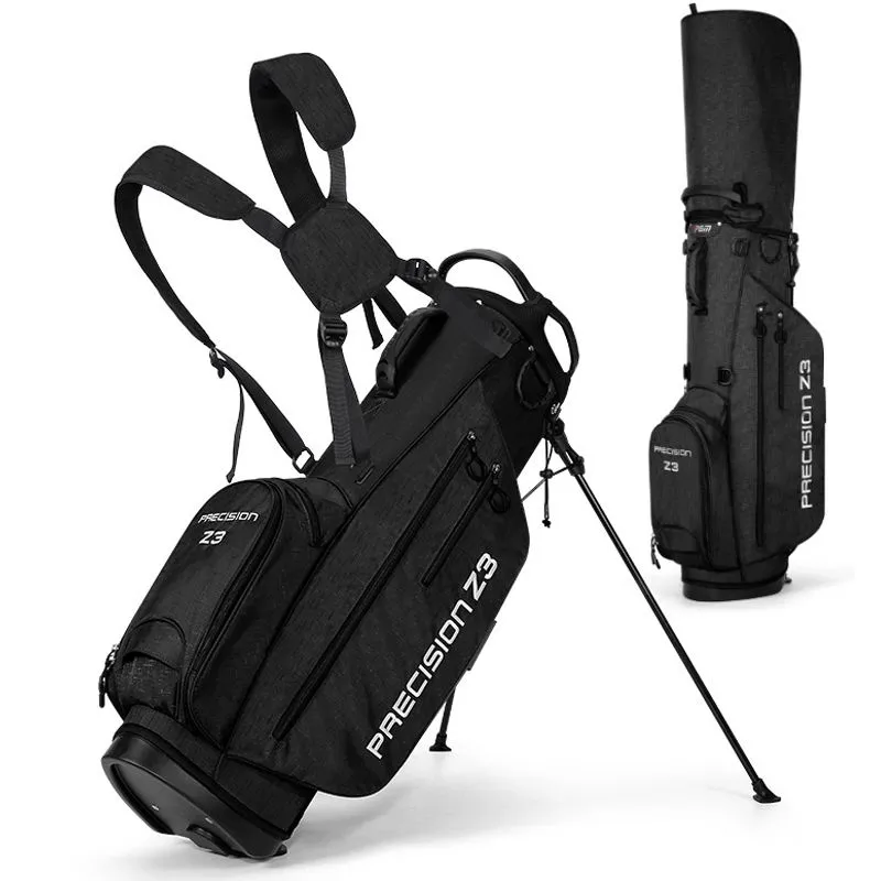Large Capacity Ultra-Light Golf Bag with a Stable Tripod - Black