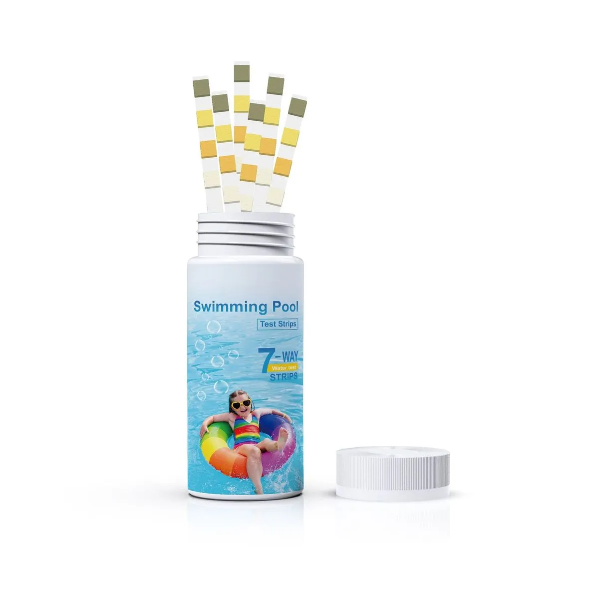 7 in 1 Water Quality Testing Strips for Swimming pools