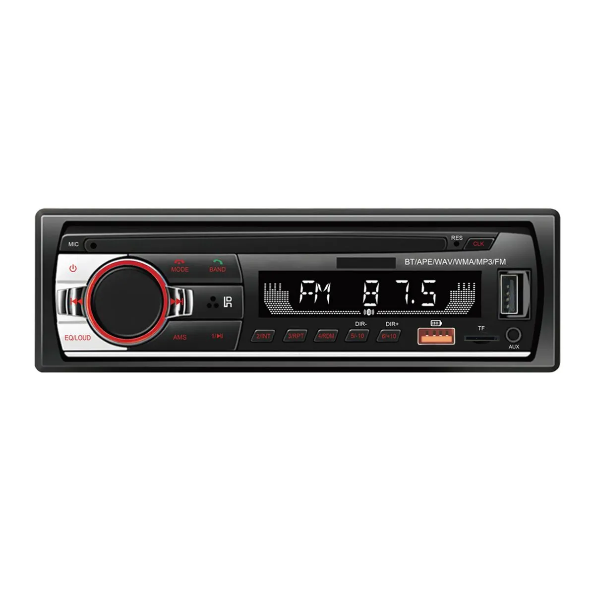 Car MP3 Bluetooth Player Universal Host 12V Wireless FM Radio Car CD Player - 520