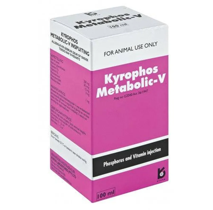 Kyron -Kyrophos Metabloic -V 100ml -Supplements + Vitamins For All Pets