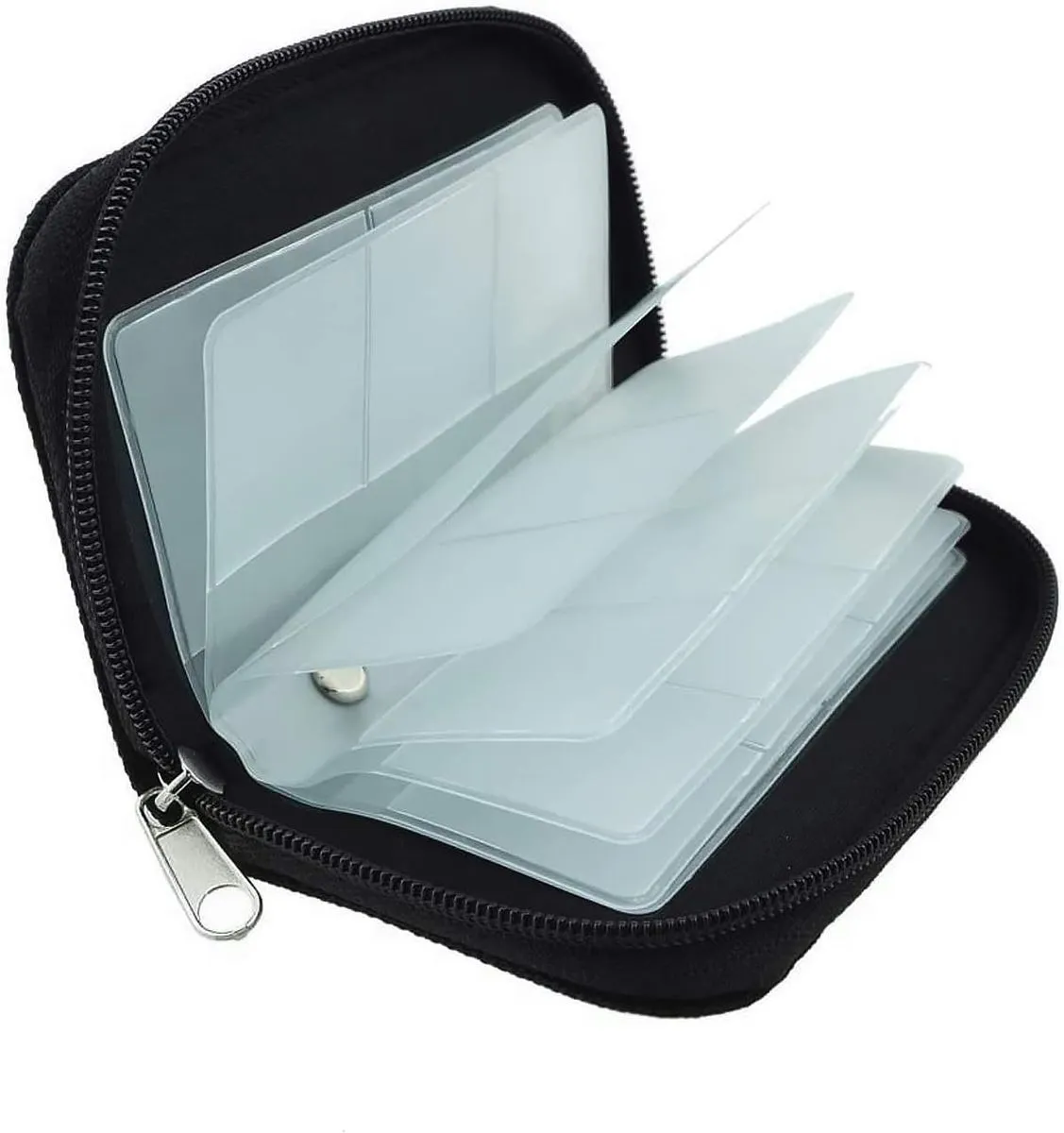22 Slots Memory Card Carrying Holder Bag - Black