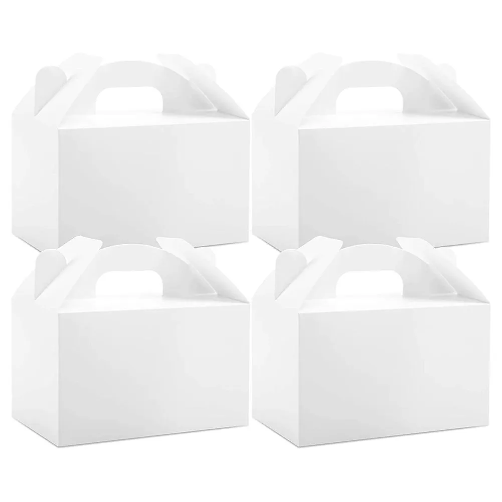 48 Pack Party Favor Gift Boxes for Birthday Party Shower,White