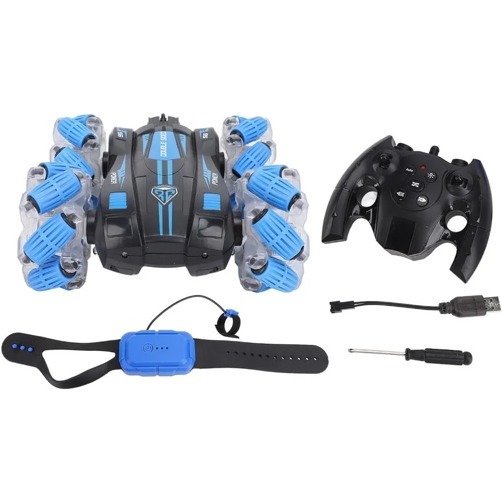 RC Stunt Car,2.4GHz Double Sided 360 Degree Rotation Remote Control Gesture