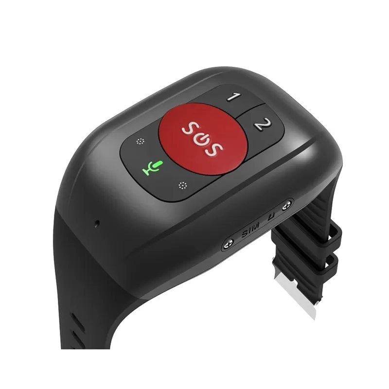 Elderly Sos Watch Gps Tracking Wristband Bracelet Compatible with Universal