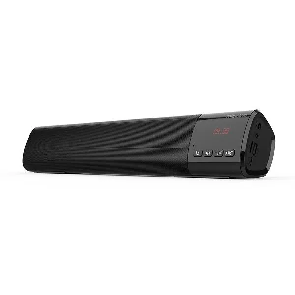 Microlab MS212 BT5.0 2X5Watt W/FM+TF+USB Soundbar-BK - Black
