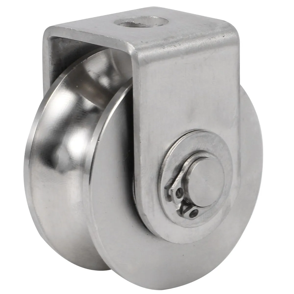 2 Inch Roller Wheel Bearings U Groove Pulley For Material Handling
