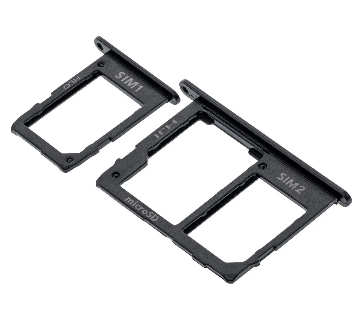 SIM Card Tray Replacement Compatible with Samsung Galaxy J6 - Black