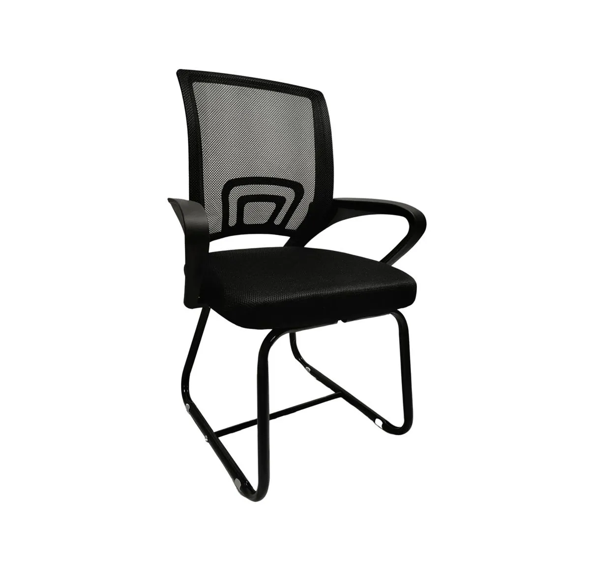 Boss High Rebound Sponge Breathable Mesh Lumbar Support Armrests Chair