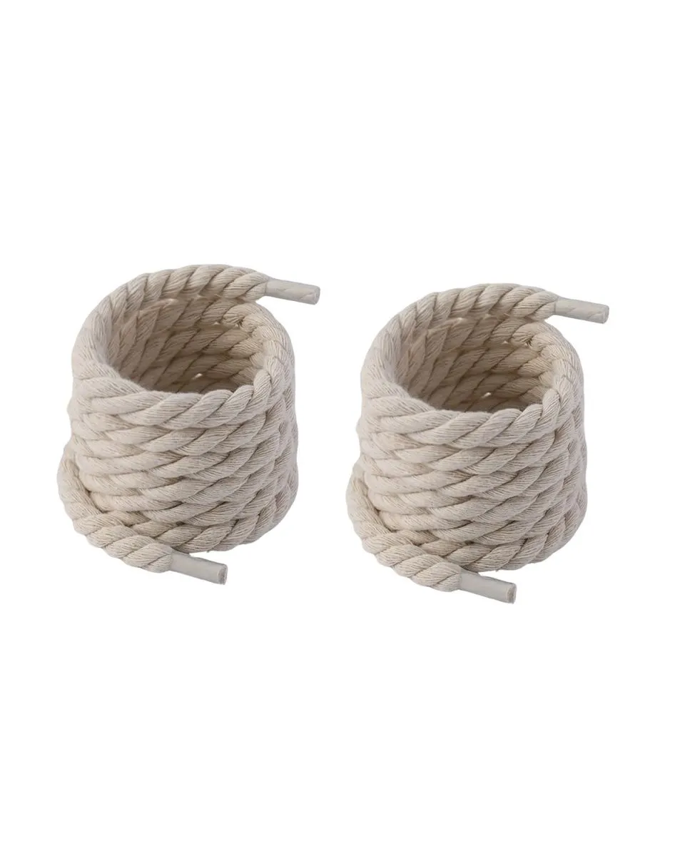 1 Pair American Trend Rope Shoe Laces - Beige