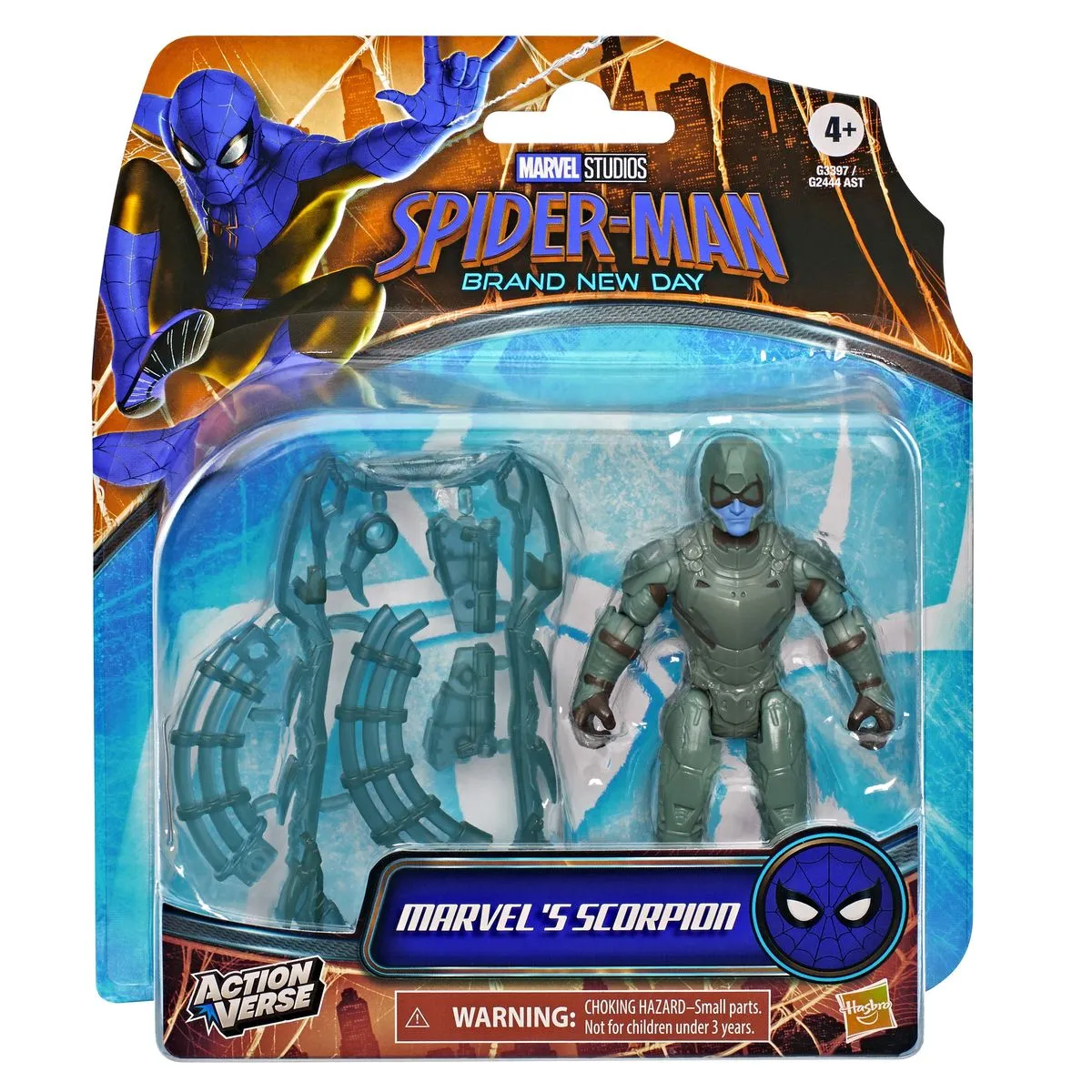 Spider-Man Bom McLeod-The Scorpion Action Verse Figure with Gear
