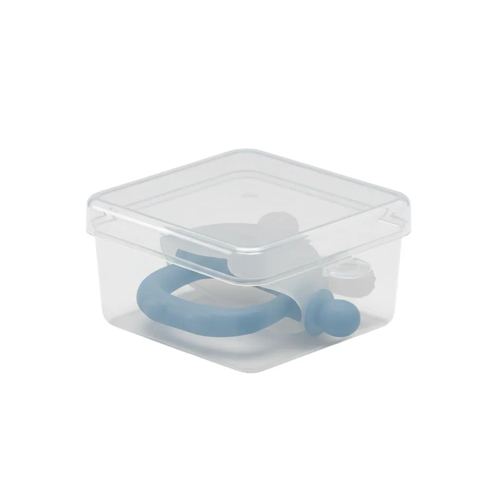 2 Piece - Baby Silicone Fruit Feeder Pacifier Set - Blue