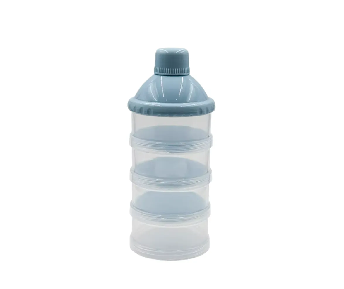 Baby Powder Dispenser On-The-Go 4 tier Compartment - Baby Blue
