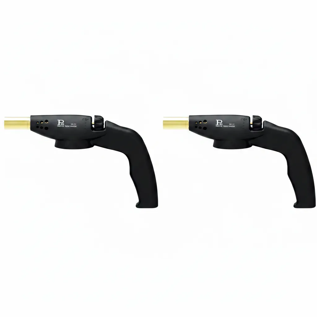 Eurogass Manual Lighter Torch Head with Adjustable Flame - 2 Pack