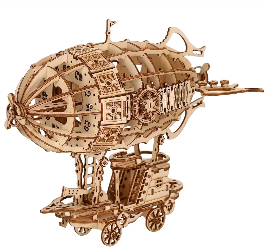 Wooden 3D Puzzle Model - Airship